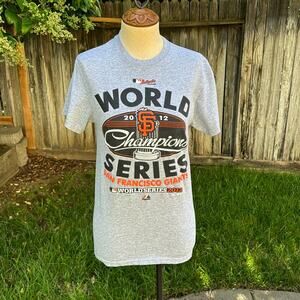 2012 World Series Champions San Francisco Giants T-shirt Majestic Men's Small